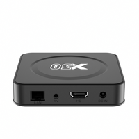 El Más Reciente Reproductor Multimedia X30 Android 12.0 4k WIFI 6 Allwinner H618 2GB 8GB16GB con Control Remoto por Voz, Smart TV Box