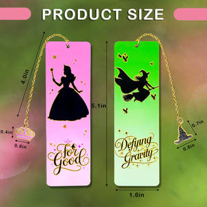 Marcapáginas de Acero Inoxidable con Frases Divertidas al por Mayor, para la Escuela, Oficina, Negocios, Material Escolar, para Regalos - Product Image 4