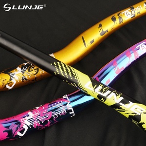 Tay lái xe đạp LUNJE, tay lái xe đạp địa hình kiểu chim én, tay lái xuống dốc 720/780, phụ tùng xe đạp địa hình, phụ kiện xe đạp, tay lái xe đạp 701 - 800mm - Product Image 4