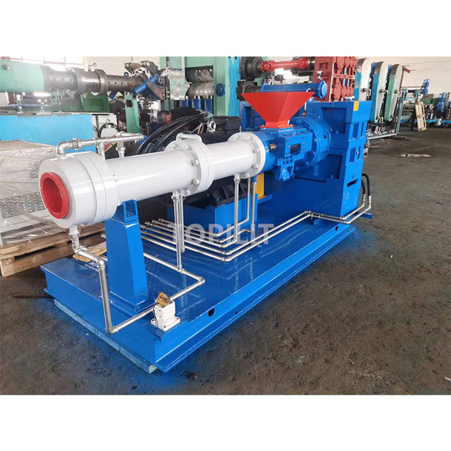Cheap and High Quality Cold Feeding Vacuum Rubber Extruder /Silicone Rubber Extrusion Machine