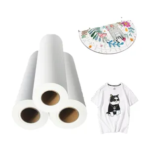 Custom Sublimation Paper Roll 75gsm 60inch 2000m Eco White Sublimation Paper A4 A3 Sublimation Heat Transfer Paper