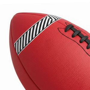 Ballons de football américain fabriqués sur mesure avec vessie en butyl, durables et légers, de haute qualité, pour usage professionnel - Product Image 5