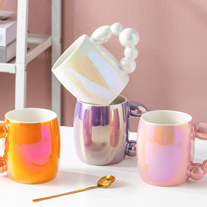 Offre Spéciale nouvelle tasse de <span class=keywords><strong>gourde</strong></span> confite colorée en céramique tasse à eau de bureau à domicile tasse à café en céramique - Product Image 6