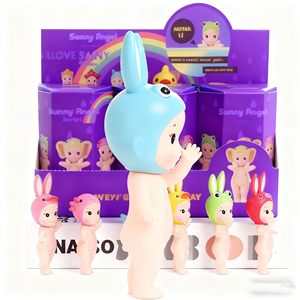 Mini figurine d'action en PVC pour bébé, ensemble de poupées à manivelle, boîte à surprises de mode, cadeau d'amour pour la Saint-Valentin - Product Image 2