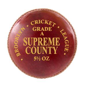 Supreme County Cricket Balls Men Size 156gm Color Red Hand Made - Product Image 2
