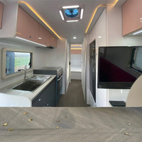 Remorques de camping-car de caravane standard de luxe pour 4x4 camping-car extérieur camping-car camion d'expédition de camping-car durable pour le voyage