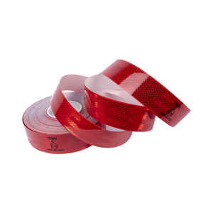 3HAO ECE 104R bianco giallo rosso cospicuità rimorchio veicolo nastro riflettente nastro di sicurezza adesivo riflettore - Product Image 1