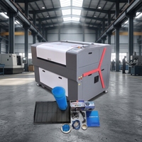 Machine de découpe et de gravure laser CO2 CNC 6090 avec caméra CCD 100W 130W 150W 300W pour contreplaqué, bois, tissu, acrylique