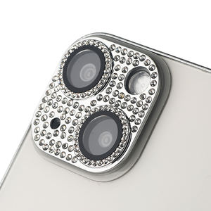 <span class=keywords><strong>Protector</strong></span> de lente de cámara de cristal templado, para <span class=keywords><strong>iPhone</strong></span> con diamantes, Vidrio templado - Product Image 6