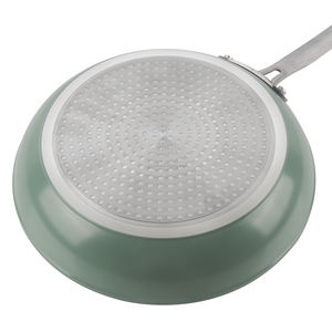 Batterie de cuisine <span class=keywords><strong>en</strong></span> aluminium vert personnalisée avec poignée <span class=keywords><strong>en</strong></span> acier inoxydable Casserole <span class=keywords><strong>en</strong></span> <span class=keywords><strong>fonte</strong></span> forgée durable pour la cuisine à domicile - Product Image 2