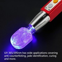 Lampes de poche LED en alliage d'aluminium USB Type-C de haute qualité avec 3 torches pour pierres précieuses et bijoux, étanches IP66, durée de vie de 50 000 heures