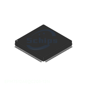 EPM7512AEQC208-12N 208 BFQFP ชิ้นส่วนอิเล็กทรอนิกส์แบบฝังตัวของแท้ - Product Image 1