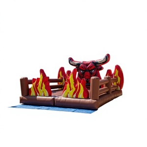 <span class=keywords><strong>Taureau</strong></span> <span class=keywords><strong>mécanique</strong></span> gonflable de haute qualité, nouveau design, 5*5m, écologique, à vendre ou à louer - Product Image 6