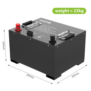 中国工場製 CE認証 リチウム電池 24V 25.6V 100Ah 2.56kWh ディープサイクル LiFePO4 バッテリー CAN/RS485 Bluetooth搭載 床洗浄機用 - Product Image 2