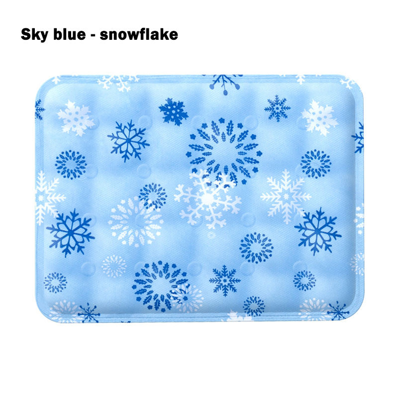 bleu ciel-flocon de neige