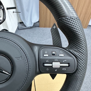 Volante de Cuero y Fibra de Carbono Mate para Modelos Antiguos de <span class=keywords><strong>Mercedes</strong></span> Clase <span class=keywords><strong>E</strong></span>/Clase G/Clase GL/E300 - Product Image 3