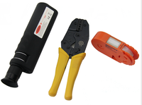 Kit d'Outils de Raccordement Rapide sur Site pour Fibre Optique Ananérobie avec Connecteurs de Type SC et FC pour Réseaux FTTH et 4G
