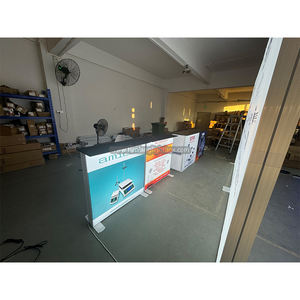 10x20 Publicidad personalizada Promoción portátil SEG Tela Aluminio Expo Feria Led Retroiluminada Feria comercial Diseño de stand de exposición - Product Image 5