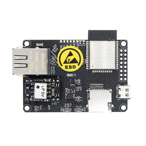 Adaptateur Ethernet <span class=keywords><strong>TTGO</strong></span> <span class=keywords><strong>T</strong></span>-<span class=keywords><strong>Internet</strong></span>-<span class=keywords><strong>POE</strong></span> V2 ESP32-WROOM avec puce LAN8720 et TF - Product Image 1
