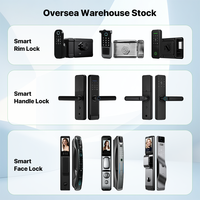 Serratura Digitale Automatica per Hotel e Appartamenti, con SDK Cloud, WiFi, Impermeabile, per Esterni, con Impronta Digitale, Smart Lock Tuya Ttlock