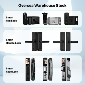 Apartment Hotel Automatisches digitales Felgen türschloss Wifi Wasserdichter Außen finger abdruck Smart <span class=keywords><strong>Lock</strong></span> für Außentür Tuya und Ttlock - Product Image 6
