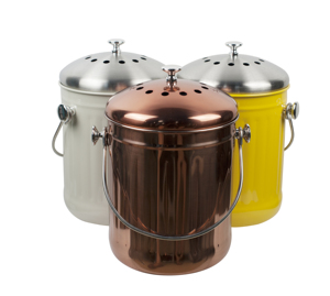 Quầy Trong Nhà 1.3 Gallon Nhà Bếp Bằng Thép Không Gỉ Compost Bin Với Bộ Lọc Than - Product Image 6