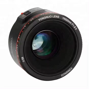 Objectif avec monture <span class=keywords><strong>Canon</strong></span> EOS EF Yongnuo YN50MM F1.8 II AF/MF Distance de mise au point 0.35M, objectif principal standard pour <span class=keywords><strong>DSLR</strong></span> 70D 5D2 5D3 600D - Product Image 5