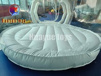 Dôme gonflable transparent personnalisable pour les divertissements des enfants, événements de célébration en intérieur et en extérieur