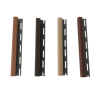 Panneau de soffite en PVC résistant aux UV pour soffites extérieurs Panneaux de plafond de soffite stables de couleur