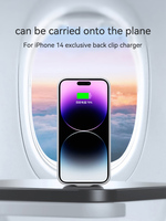Étui Batterie Externe Haute Capacité pour iPhone 17 16 15 14 13 Pro Max – Coque Batterie Portable Rechargeable pour Voyage