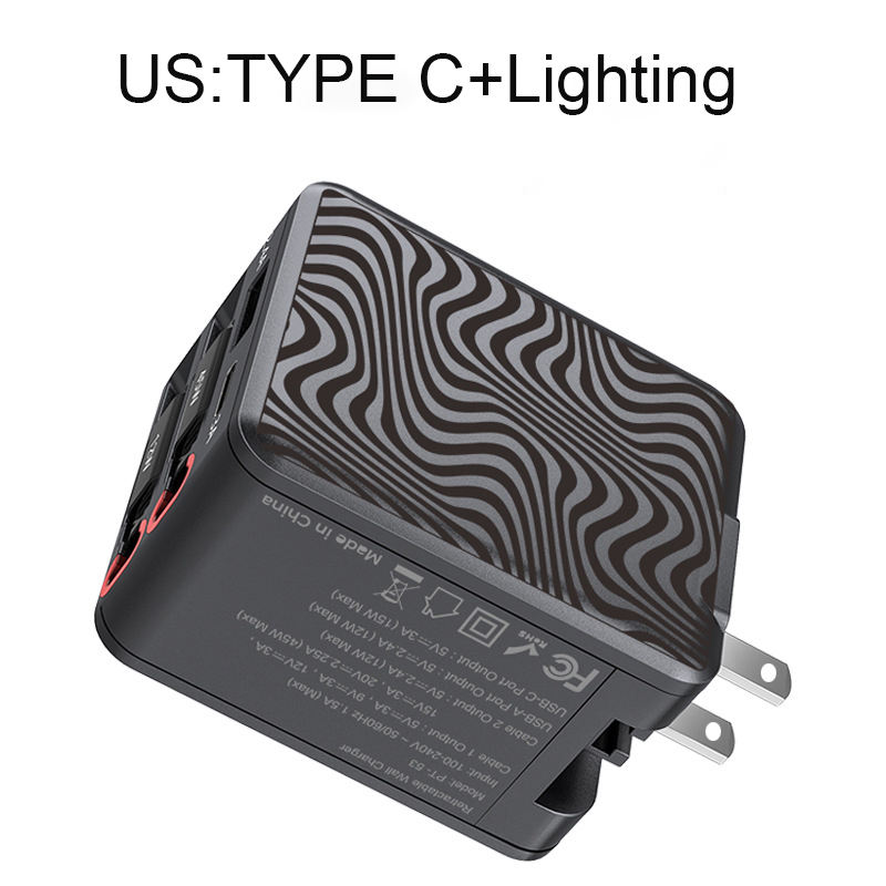 Black (Type C+Lighting)