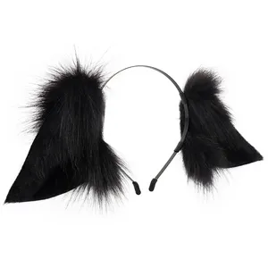 Modern Fashion Lolita Cosplay Cat Ears Lovely Fox Fur Ear Band Ear Hair Hoop