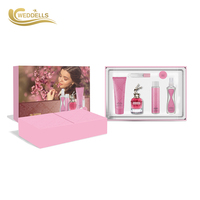 Set Hadiah Parfum Wanita Label Pribadi Logo Kustom Set Hadiah Parfum Mini Mewah OEM Grosir Kemasan Kustom