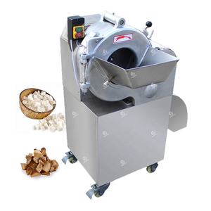 เครื่องหั่นสี่เหลี่ยมลูกเต๋าผลไม้อัตโนมัติสำหรับผักเช่นแครอทหัวหอมมะเขือเทศมะพร้าวส่วนประกอบมอเตอร์แกนมะม่วง - Product Image 2