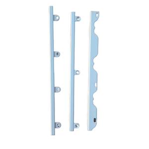 Hot Bán Pháp Phong Cách Nhựa PVC Trồng Màn Trập Bộ Phận Ngang Mở Phòng Tắm Cửa Sổ Cửa Chớp Với Louver Pins - Product Image 4