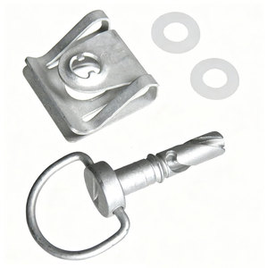 Clip para matrícula de coche Smooth Sailing, sujetador universal de acero inoxidable J474 - Product Image 3