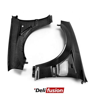 สำหรับ Honda Civic EK JS ชนิดดัดแปลงรถแข่งบังโคลนคาร์บอนไฟเบอร์ระบายอากาศได้ (20มม. คาร์บอนไฟเบอร์)