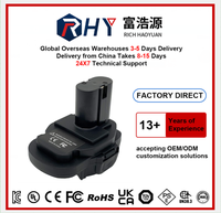 Adaptateur de batterie au lithium 20V vers batterie au nickel 18V, adaptateur d'outil électrique à haute compatibilité, convertisseur de batterie de remplacement