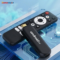 Android 9.0 Quad Core TV Stick 4K H.265 WiFi 5 de Doble Banda, Reproductor Multimedia Inteligente, Mini Decodificador Portátil 4G+64G, Canales en Vivo