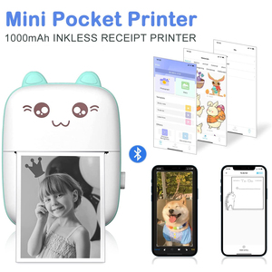 Mini nhiệt Pocket máy in C9 điện thoại di động hình ảnh máy in nhãn dán máy sản xuất di động impresora portatil - Product Image 4
