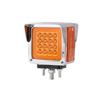 Luces Laterales LED Cuadradas de 12V 24V para Camiones, Ideales para Comercio Transfronterizo como Luces de Posición e Indicadoras