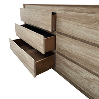 Meubles en marbre YJ Armoire à six seaux Commode en travertin de luxe en marbre de style chaud