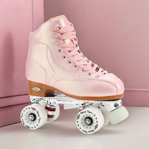 Patins à roulettes professionnels à double rangée pour adultes, tendance mode, nouveaux, élégants, confortables, pour jeunes, roues noires scintillantes, flash - Product Image 5