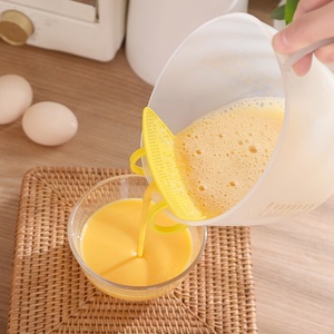 New Kitchen Large Fruit Vegetable Wash Basin Filter Measuring Cup Beaten <b>Egg</b> Mixture Drainage <b>Basket</b> <b>Egg</b> Tools - Product Image 2