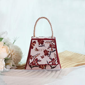 กล่องของขวัญลูกกวาดแบบมือถือสไตล์จีนคุณภาพสูงกล่องของขวัญขนมเปล่าแบบใหม่สำหรับ<span class=keywords><strong>งาน</strong></span>หมั้นสำหรับใช้ในอุตสาหกรรมอาหารและน้ำตาล - Product Image 6