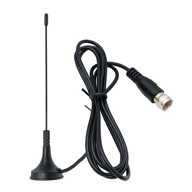 High Gain TV Cylindrical Small Suction Cup Antenna Portable Installation signal Enhancement High-definition Digital TV Antenna