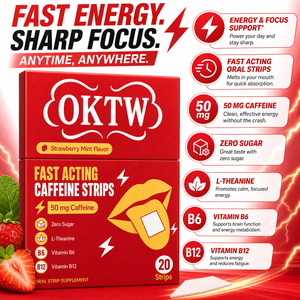 Wholesale Fast Energy Oral Strips with Taurine, No Water Needed Travel Friendly Supplement Formula - Product Image 6