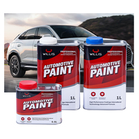 Vernis acrylique transparent haute brillance standard automobile, séchage ultra-rapide pour voitures et peinture à base de résine métallique