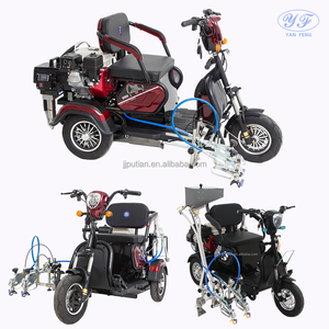 Máquina Automática para Marcar Líneas Viales con Pintura Fría Modelo NR5000 con Motor de 5.5 HP y Bomba de Alto Flujo de 4.5 L/min y 250 BAR de Presión - Product Image 6