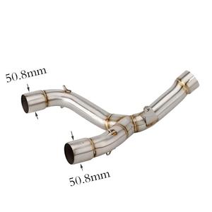 ระบบท่อไอเสียรถจักรยานยนต์ Tri-umph Ti-Ger 900 GT LOW Rally Pro ท่อเชื่อมกลางด้านหน้า - Product Image 6